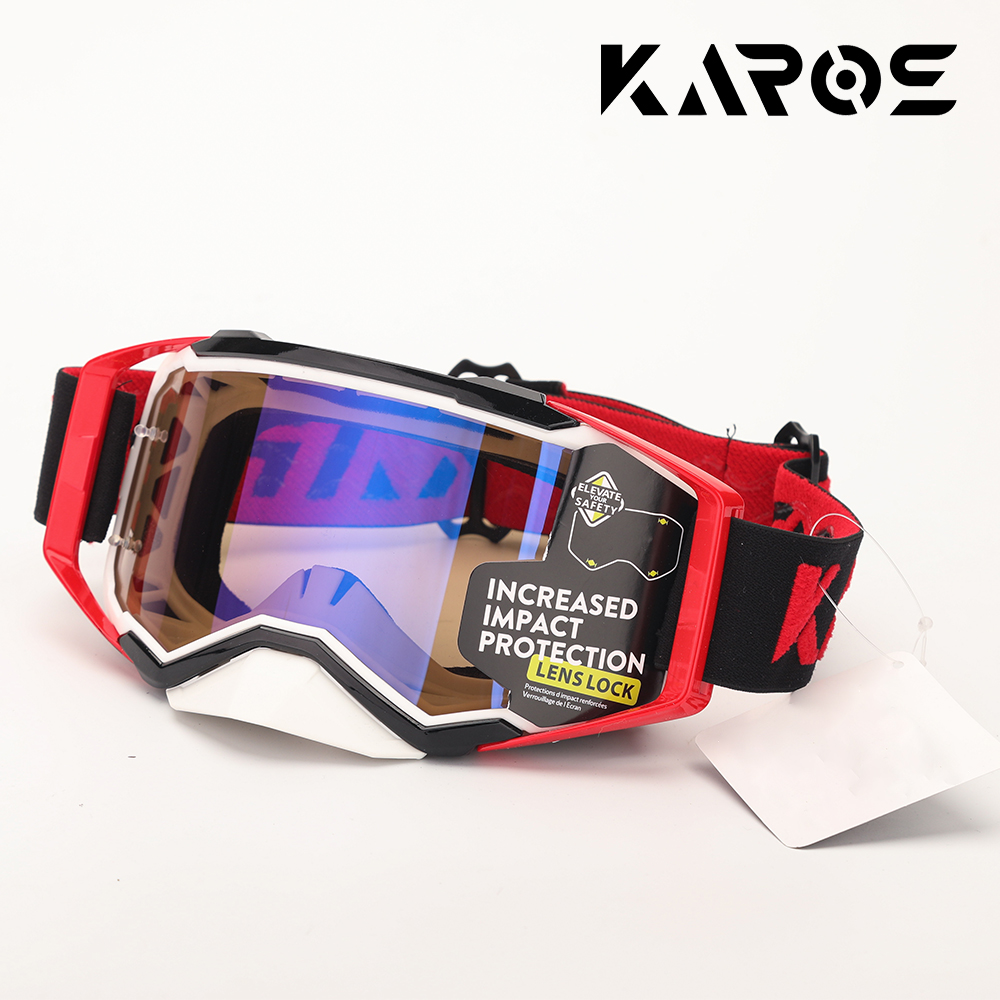 Mountain Biking Equipment - Karos Motocross Riding Goggles UV400 Windproof