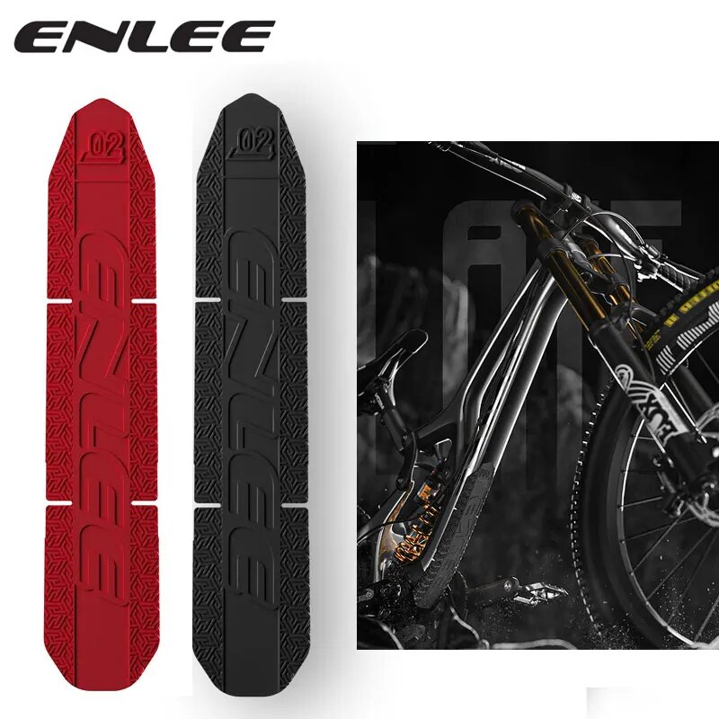Mountain Biking History - ENLEE Mountain Bicycle Frame Protective Silicone
