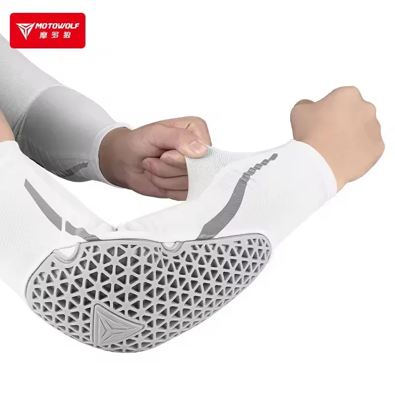 Mountain Biking Equipment - Motorcycle Elbow Pads Summer Breathable Elastic