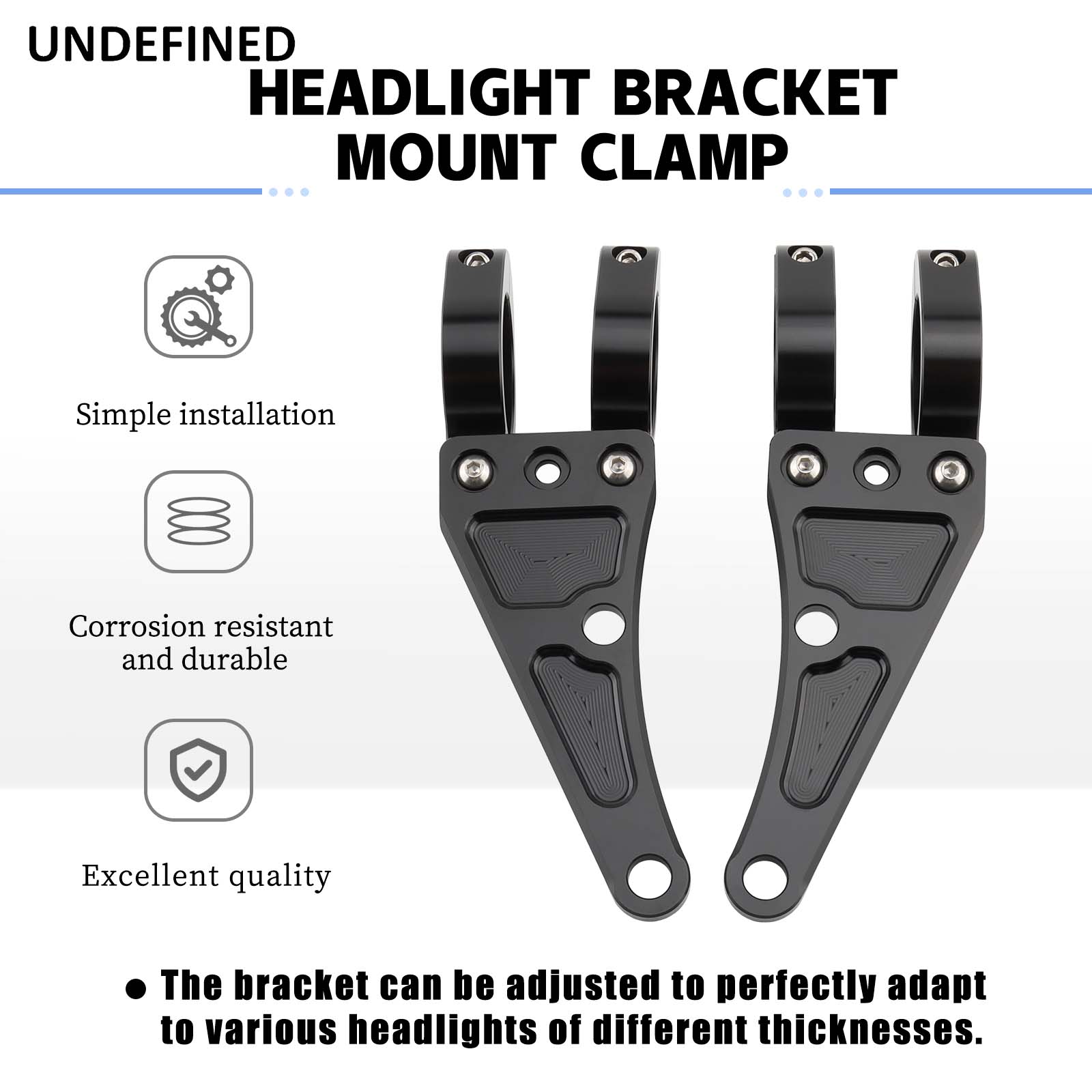 33mm-58mm Headlight Bracket Mo - Xtreme Mountain Biking review and price