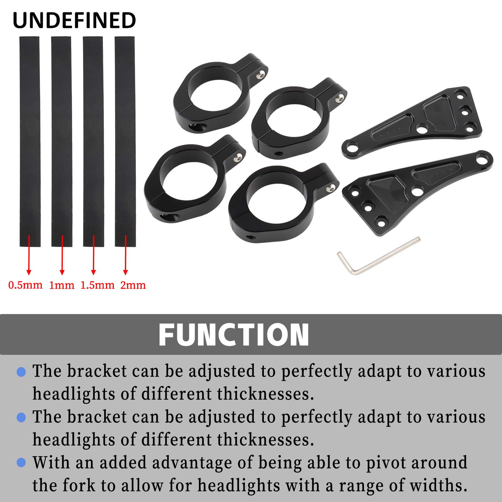33mm-58mm Headlight Bracket Mo - Xtreme Mountain Biking review and price