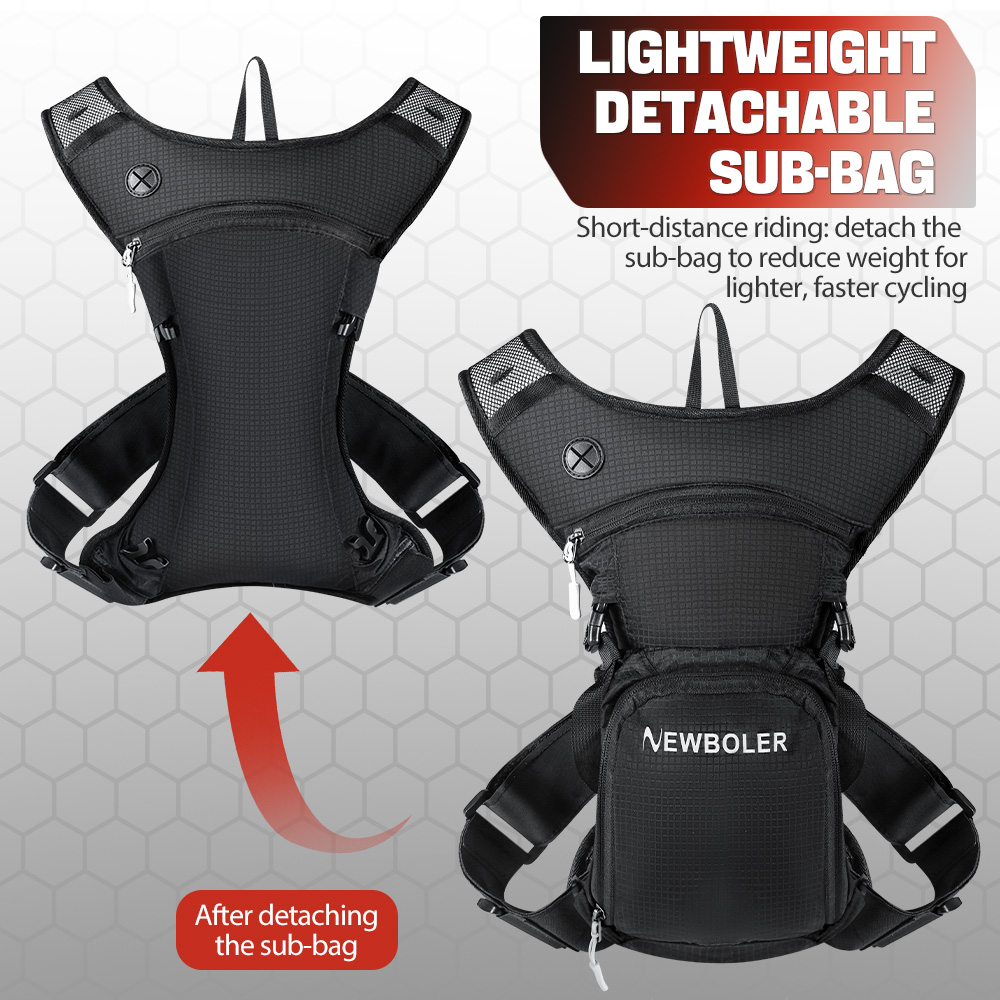 NEWBOLER 8L Motorcycle Cycling - Mountain Biking Backpack review and price