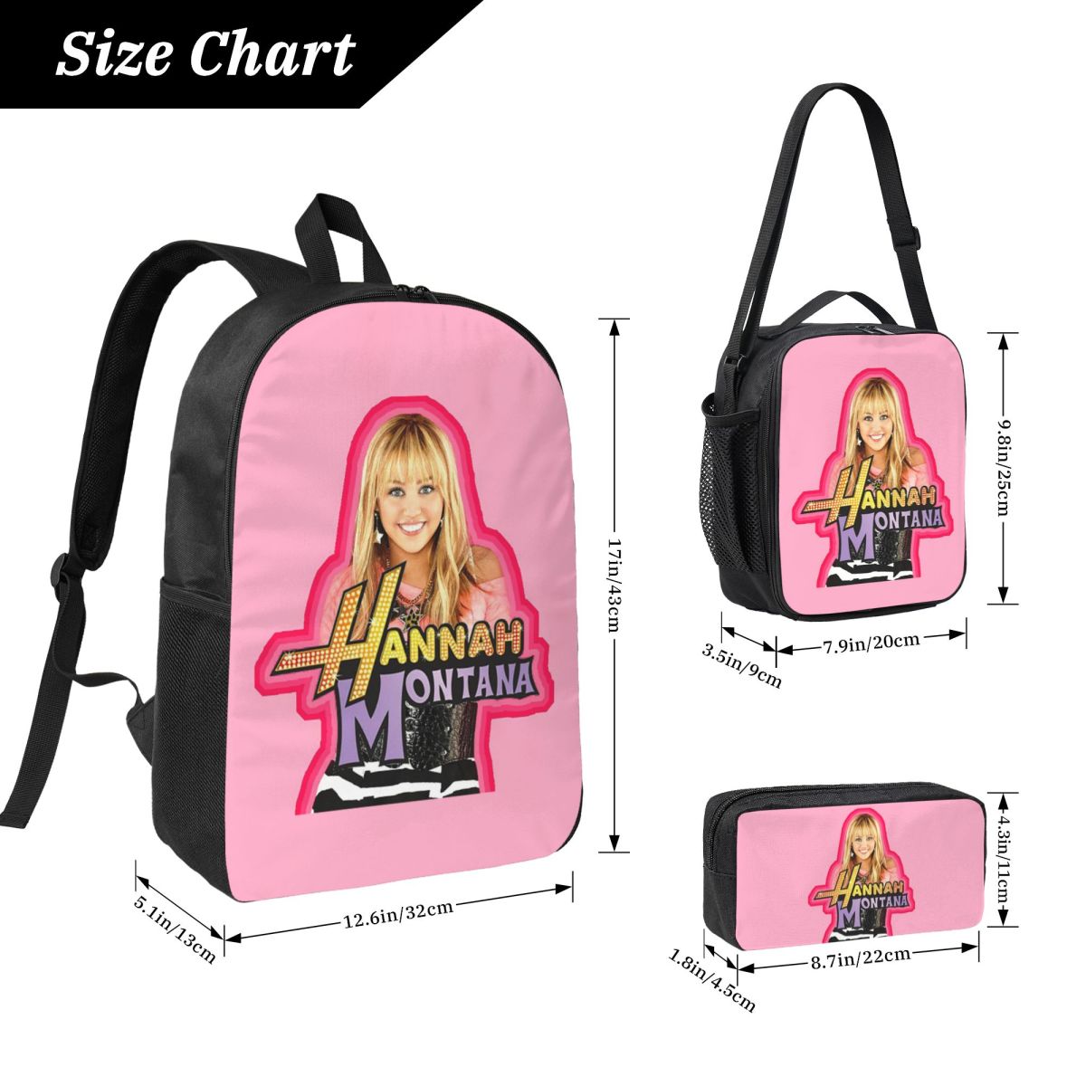 Hannah Montana Collage Backpac - Mountain Biking Backpack review and price