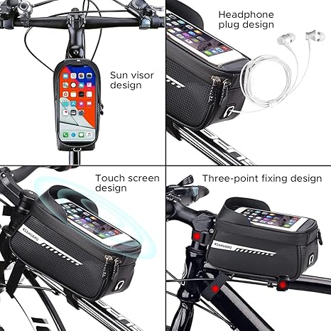 Waterproof Bike Front Frame Ba - Mountain Biking Backpack review and price
