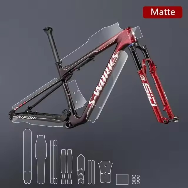 Road Bike Frame Decal Clear Sc - Mountain Biking History review and price