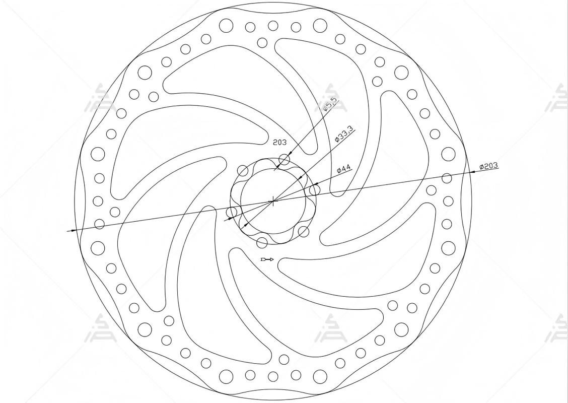 SiAECOSYS 203mm Bike Disc Brak - Mountain Biking Essentials review and price