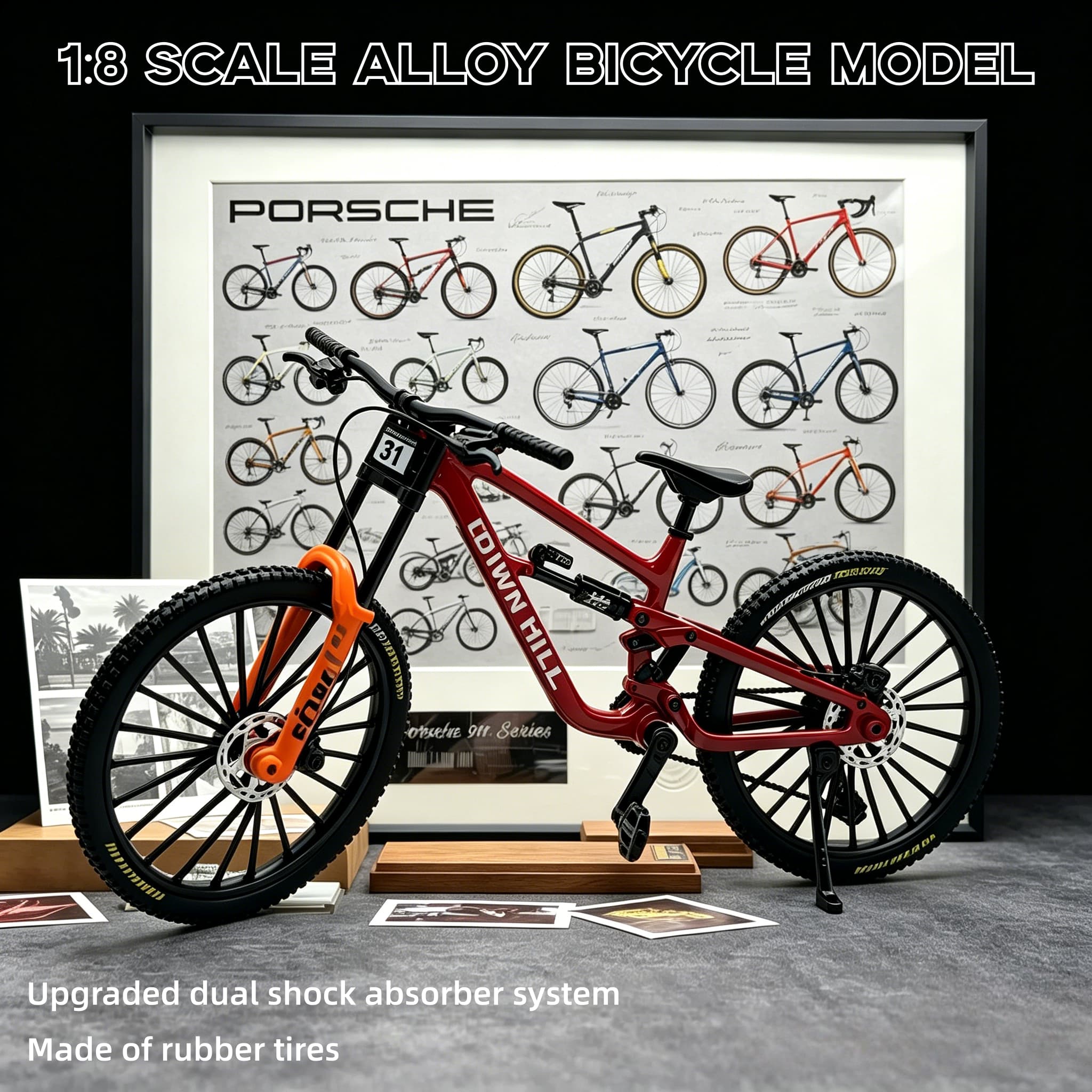 1:8Scale Alloy Downhill Mounta - Mountain Biking Track review and price