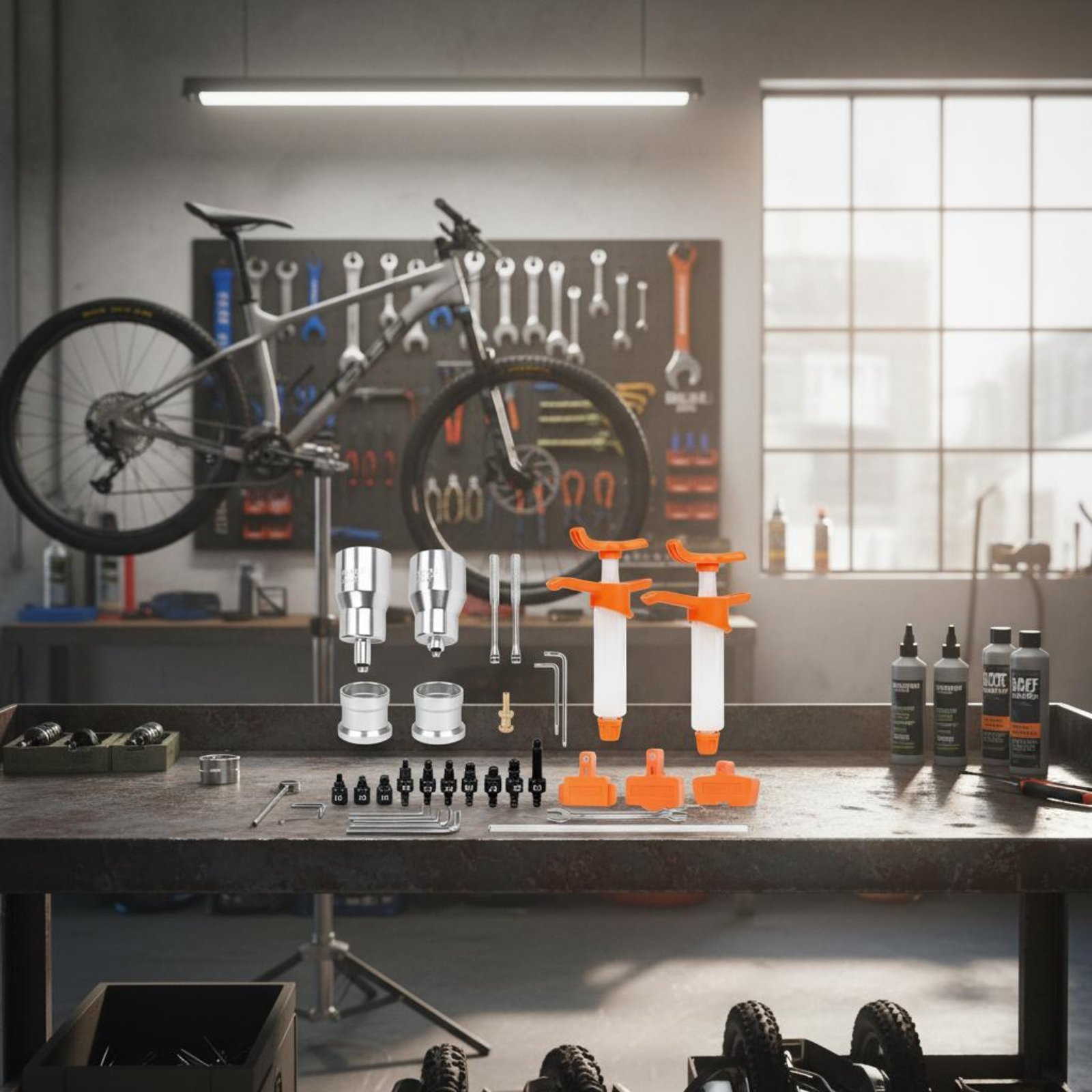 Hydraulic Disc Brake Bleed Kit - Hydraulic Brake Bleed review and price