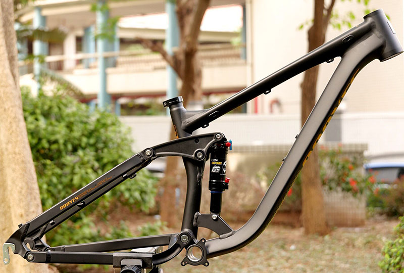 Full Suspension Bicycle Frame, - Mountain Biking Track review and price