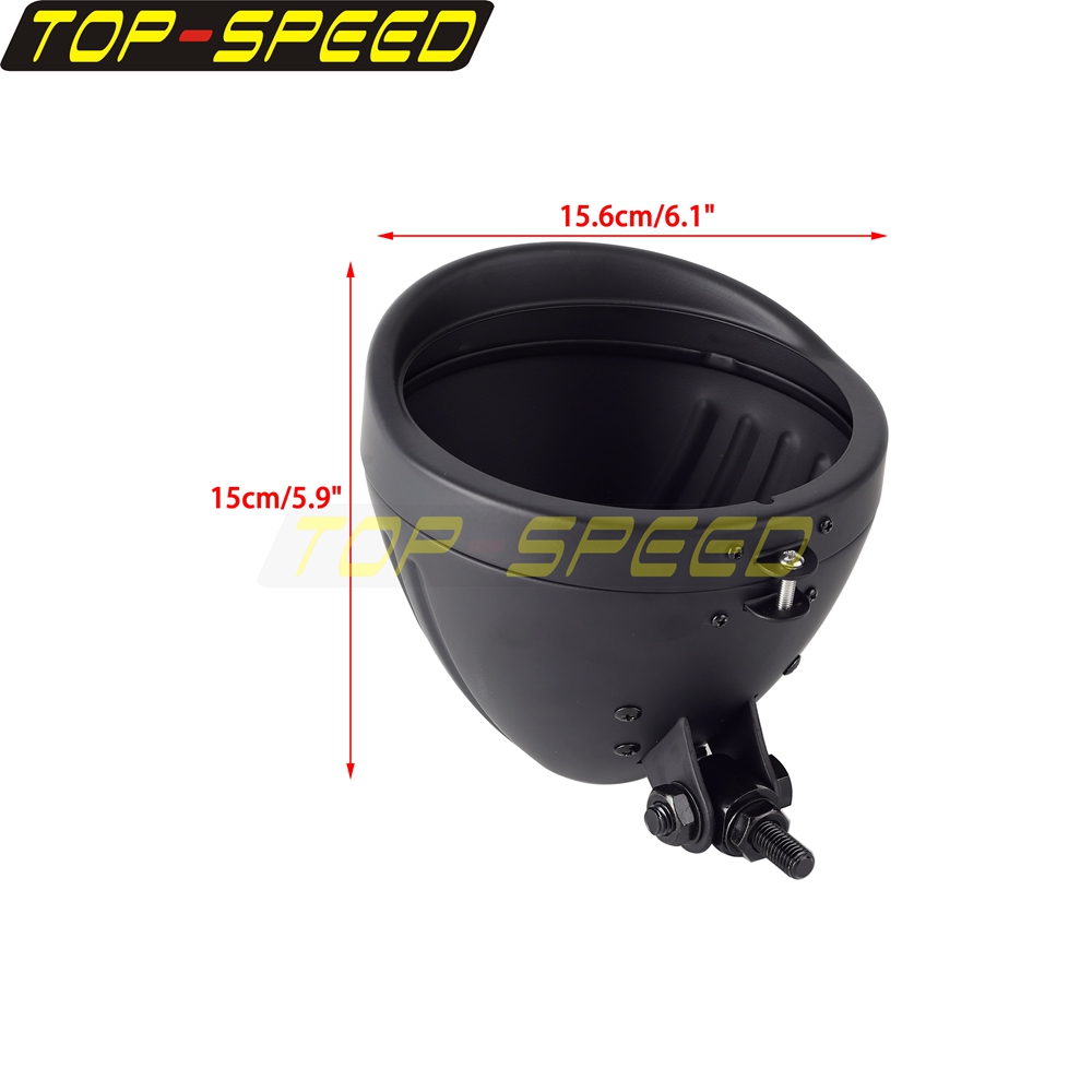 Black/Chrome Motorcycle Headla - Xtreme Mountain Biking review and price