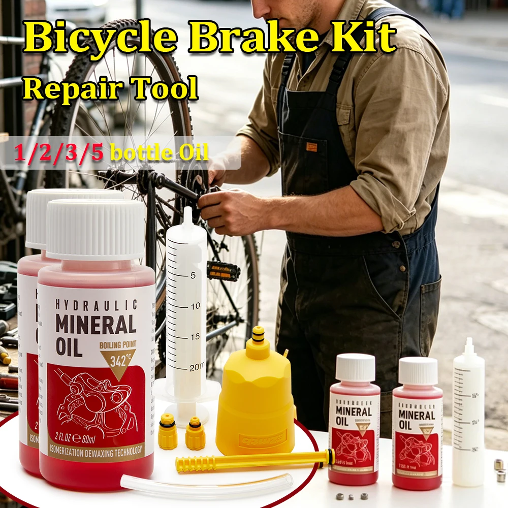 Bicycle Brake Mineral Oil 60ML - Mountain Biking Equipment review and price