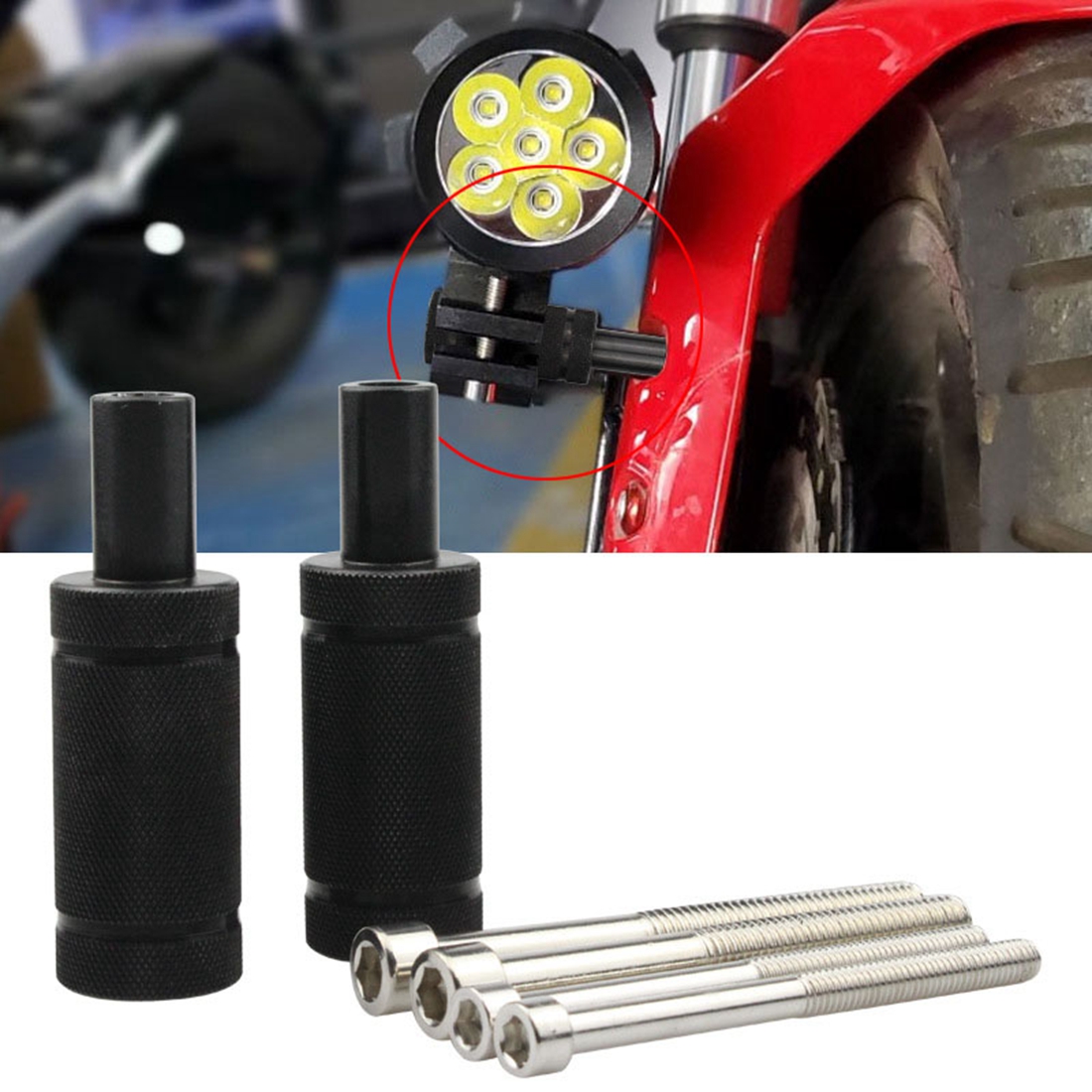 Motorcycle Headlight Mount Hol - Xtreme Mountain Biking review and price